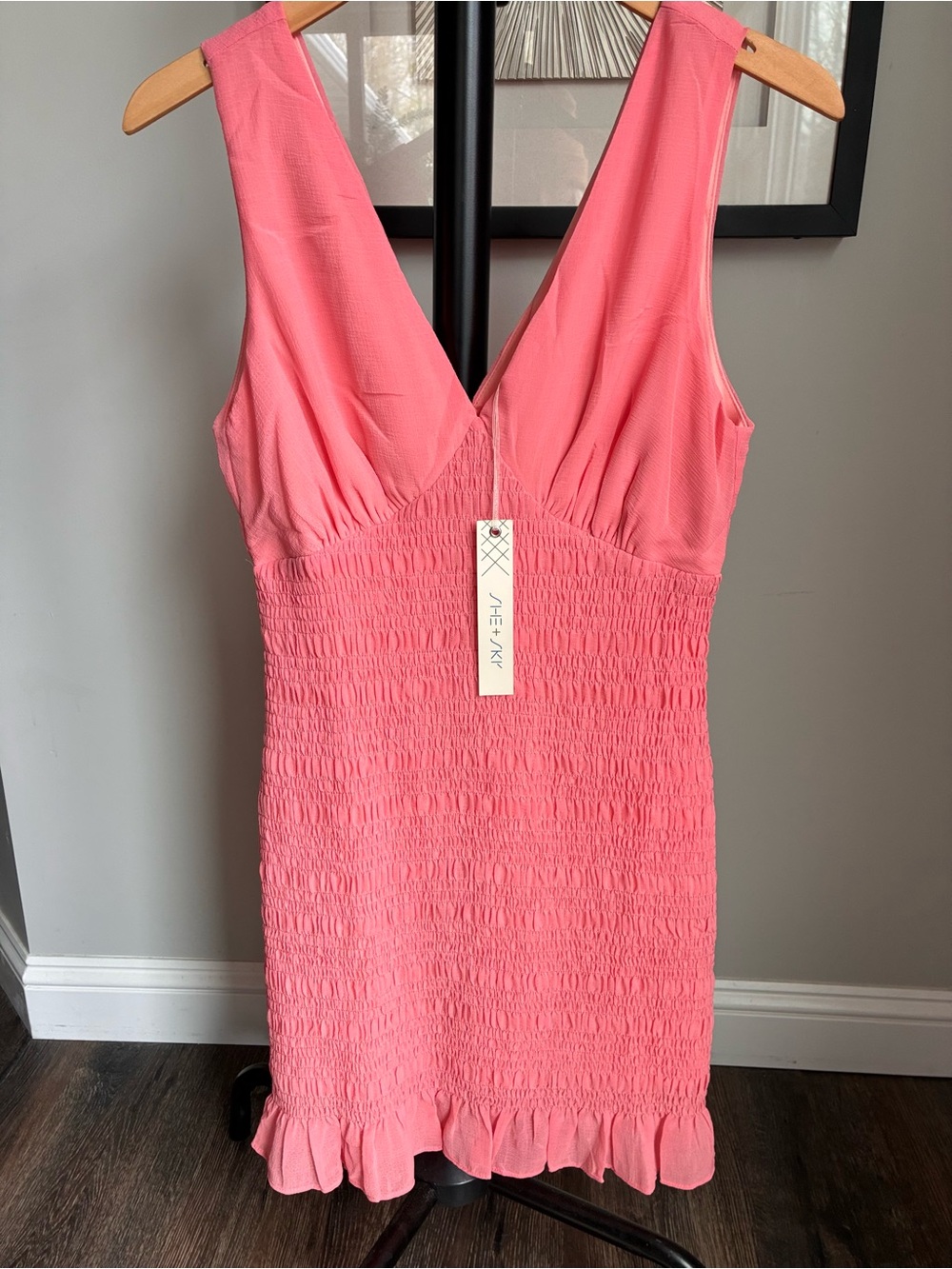 Pink Sleeveless Dress